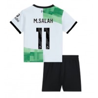 Dječji Nogometni Dres Liverpool Mohamed Salah #11 Gostujuci 2023-24 Kratak Rukav (+ Kratke hlače)